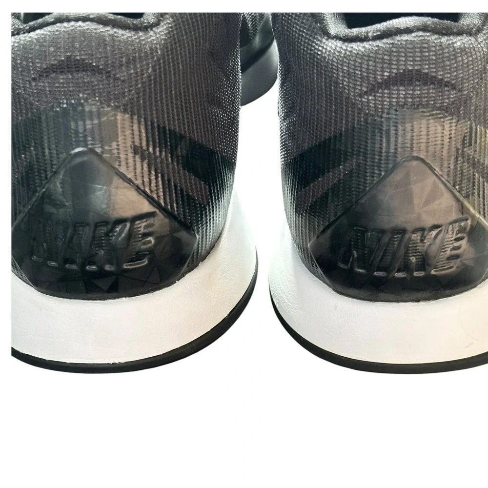 Nike Hyperquickness‎ Mens 8 Basketball Shoes Black Lunarlon High Top Sneakers